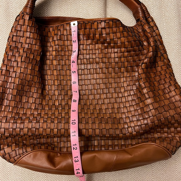 NWT Woven leather shoulder/hobo bag - Picture 10 of 16